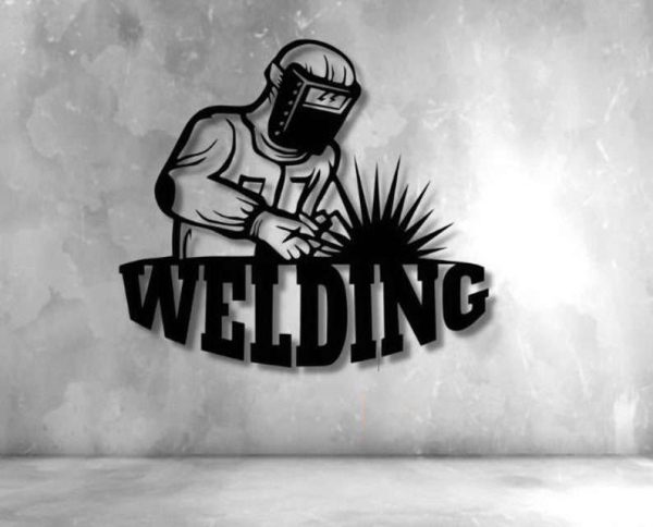 Personalized Welder Welding Blacksmith Ironworker Custom Metal Sign