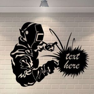 Personalized Welder Welding Wall Art For Home Custom Metal Sign 2