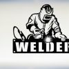 Personalized Welder Welding Weld It Laser Cut Custom Metal Sign 1