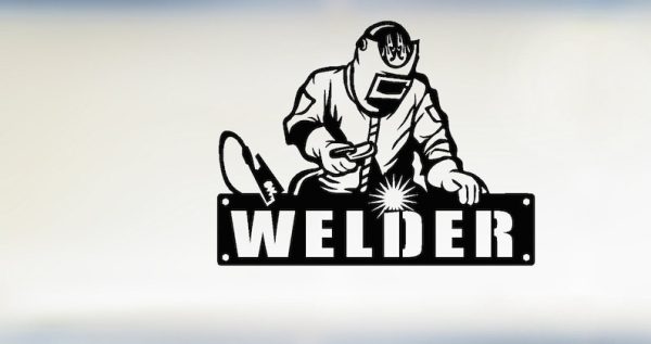 Personalized Welder Welding Weld It Laser Cut Custom Metal Sign