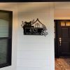 Personalized Address Sign House Number Plaque Custom Metal Sign 1 1