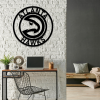 Personalized Atlanta Hawks Sign V3 NBA Basketball Wall Decor Gift for Fan Custom Metal Sign 2