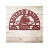 Personalized Black Labrador Memorial Sign Rainbow Bridge Pet Loss Sympathy Gift Custom Metal Sign 4