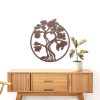 Personalized Bonsai Tree Minimalist Meditation Room Yoga Studio Home Decor Custom Metal Sign 1