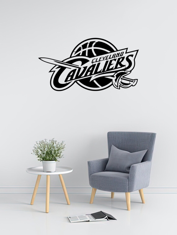 Personalized Cleveland Cavaliers V1 NBA Basketball Wall Decor Gift for Fan Custom Metal Sign