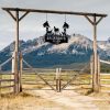 Personalized Farmhouse Ranch Address Sign Horse Deer Farm Animals House Number Plaque Custom Metal Sign 2