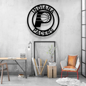 Personalized Indiana Pacers Sign NBA Basketball Wall Decor Gift for Fan Custom Metal Sign 2