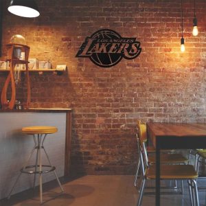 Personalized Lakers NBA Basketball Wall Decor Los Angeles Lakers Gift for Fan Custom Metal Sign 2