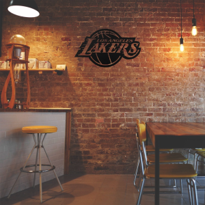 Personalized Los Angeles Lakers V3 NBA Basketball Wall Decor Gift for Fan Custom Metal Sign 4