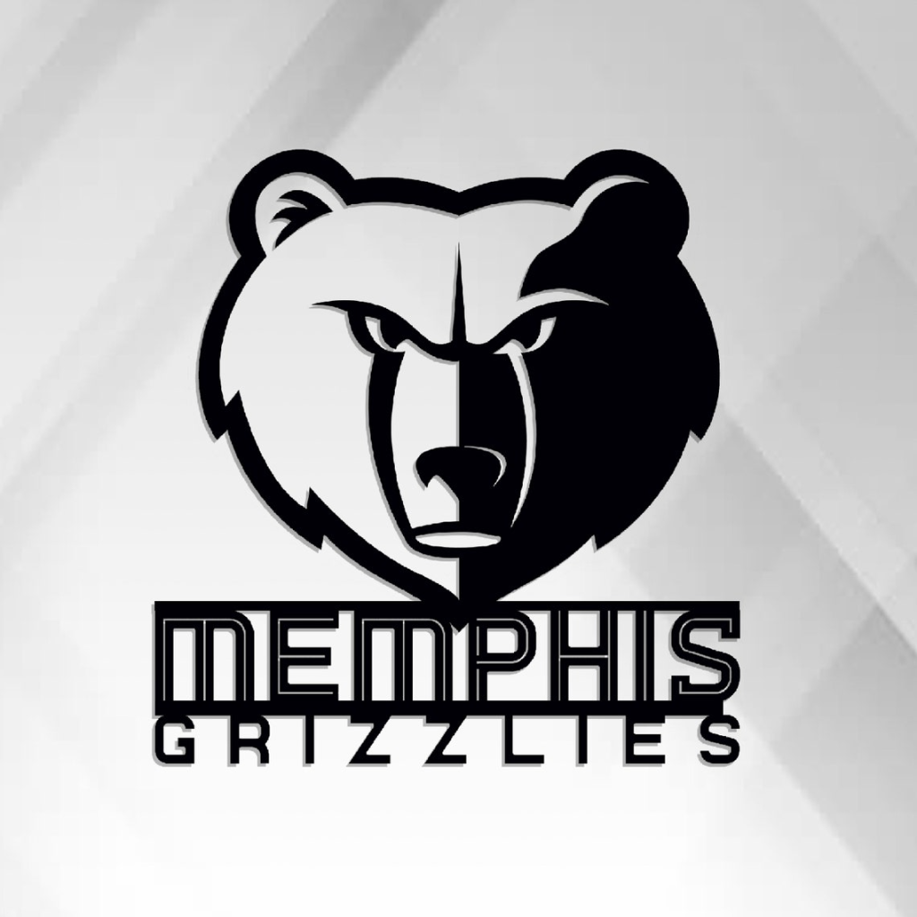 Personalized Memphis Grizzlies Logo Sign NBA Basketball Wall Decor Gift for Fan Custom Metal Sign 1
