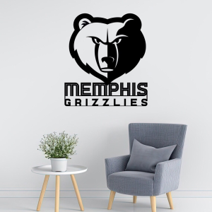 Personalized Memphis Grizzlies V1 NBA Basketball Wall Decor Gift for Fan Custom Metal Sign 1