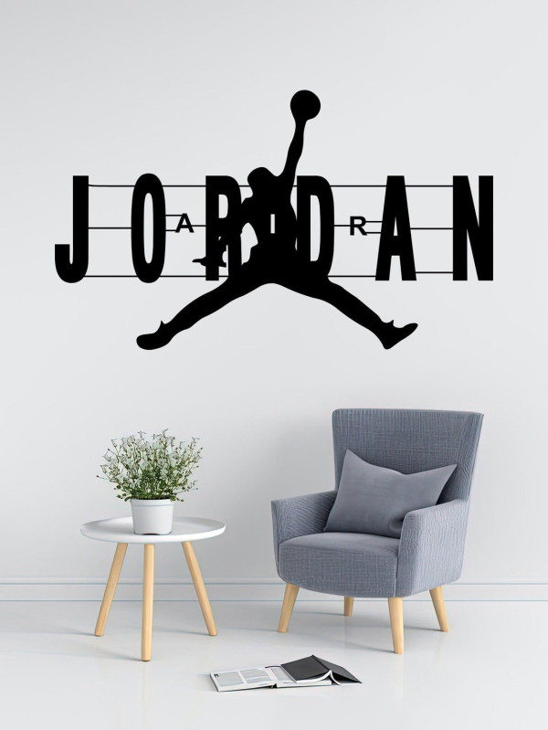 Personalized Michael Jorden NBA Basketball Wall Decor Gift for Fan Custom Metal Sign