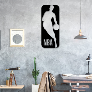 Personalized National Basketball Association Sign NBA Basketball Wall Decor Gift for Fan Custom Metal Sign 2