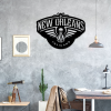 Personalized New Orleans Sign NBA Basketball Wall Decor Gift for Fan Custom Metal Sign 2