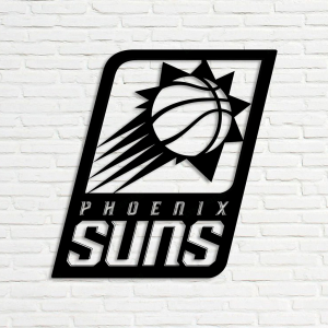 Personalized Phoenix Suns Sign V3 NBA Basketball Wall Decor Gift for Fan Custom Metal Sign 1