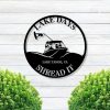 Personalized Sign Lakehouse Beach House Home Decor Custom Metal Sign 1 2