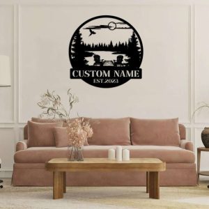 Personalized Sign Lakehouse Beach House Home Decor Custom Metal Sign 3 5