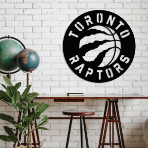 Personalized Toronto Raptor Sign NBA Basketball Wall Decor Gift for Fan Custom Metal Sign 1