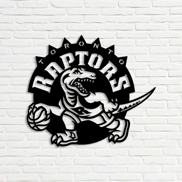 Personalized Toronto Raptors Sign V1 NBA Basketball Wall Decor Gift for Fan Custom Metal Sign