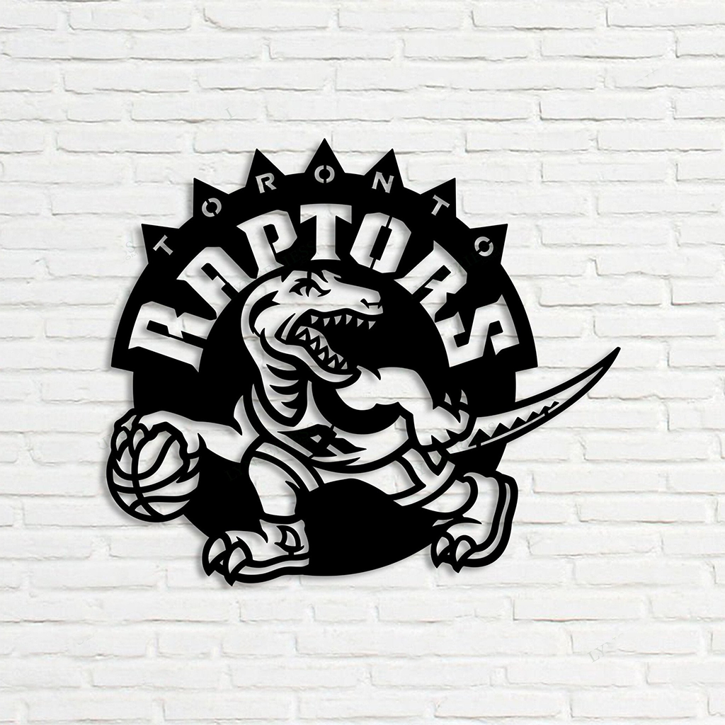 Personalized Toronto Raptors Sign V1 NBA Basketball Wall Decor Gift for Fan Custom Metal Sign 1