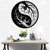 Personalized Yin Yang Tree of Life Yoga Studio Home Decor Custom Metal Sign 1