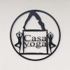 Personalized Yoga Studio Home Decor Custom Metal Sign 1