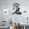 Personalized Yoga Tree Girl Yoga Studio Home Decor Custom Metal Sign 2