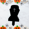 Halloween Tombstone Yard Sign Horror RIP Signs Halloween Decoration for Home 1