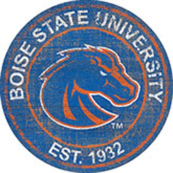 Boise State Football Est.1932 Classic Metal Sign Football Signs Gift for Fans