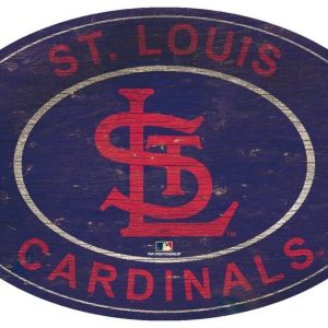 St Louis Cardinals Classic Metal Sign Baseball Signs Gift for Fans