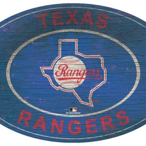 Texas Rangers Classic Metal Sign Baseball Signs Gift for Fans