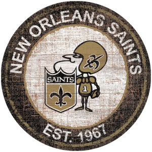 New Orleans Saints Est.1967 Classic Metal Sign Football Signs Gift for Fans