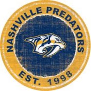 Nashville Predators Est.1998 Classic Metal Sign Ice Hockey Signs Gift for Fans