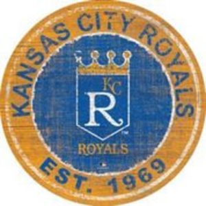 Kansas City Royals Classic Metal Sign Baseball Signs Gift for Fans