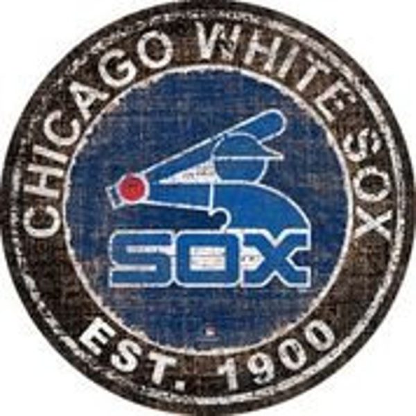 Chicago White Sox EST.1900 Classic Metal Sign Baseball Signs Gift for Fans