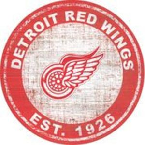 Detroit Red Wings EST.1926 Classic Metal Sign Ice Hockey Signs Gift for Fans