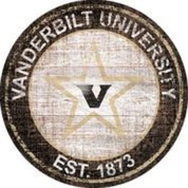 Vanderbilt University Est.1873 Classic Metal Sign Vanderbilt Commodores Signs Gift for Fans