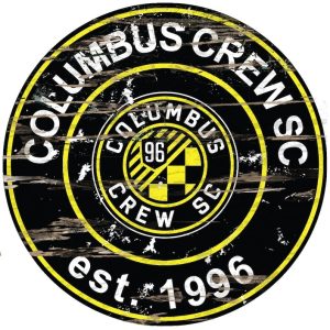 Columbus Crew SC Est.1996 Classic Metal Sign Soccer Signs Gift for Fans