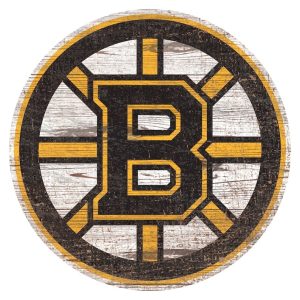 Boston Bruins Logo Classic Metal Sign Ice Hockey Signs Gift for Fans
