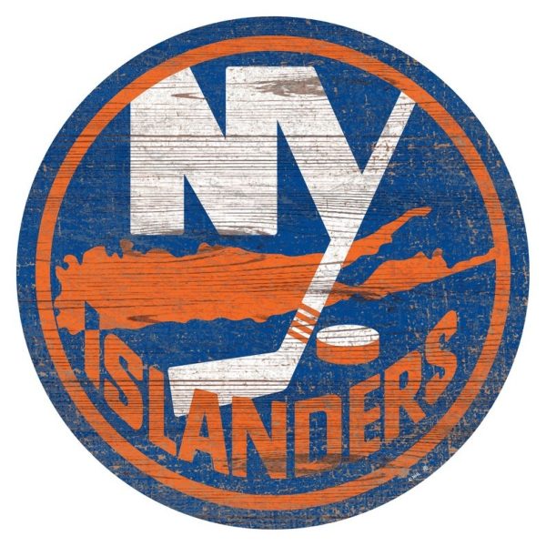 New York Islanders Classic Metal Sign Ice Hockey Signs Gift for Fans
