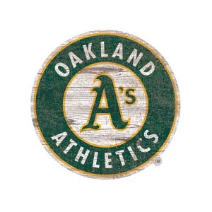 Oakland Athletics Classic Metal Sign Baseball Signs Gift for Fans