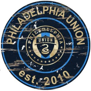 Philadelphia Union Est.2010 Classic Metal Sign Soccer Signs Gift for Fans