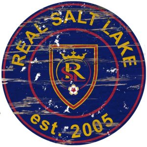 Real Salt Lake Est.2005 Classic Metal Sign Soccer Signs Gift for Fans