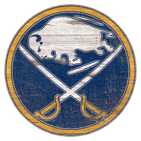Buffalo Sabres Logo Classic Metal Sign Ice Hockey Signs Gift for Fans