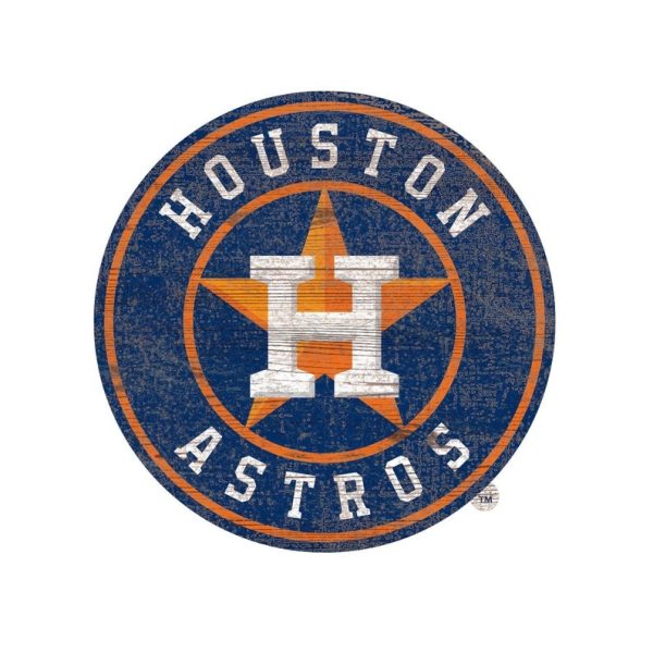 House Astros Classic Metal Sign Baseball Signs Gift for Fans