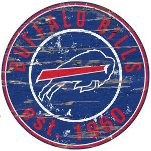 Buffalo Bills EST.1960 Classic Metal Sign Football Signs Gift for Fans