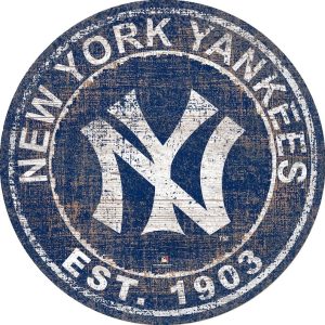 New York Yankees Est.1903 Classic Metal Sign Baseball Signs Gift for Fans