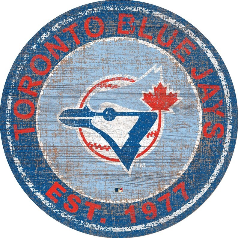 Toronto Blue Jays Est.1977 Classic Metal Sign Baseball Signs Gift