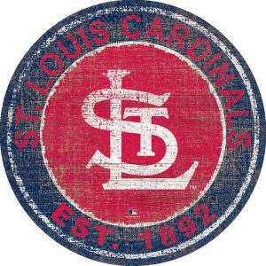 St Louis Cardinals Est.1892 Classic Metal Sign Baseball Signs Gift for Fans