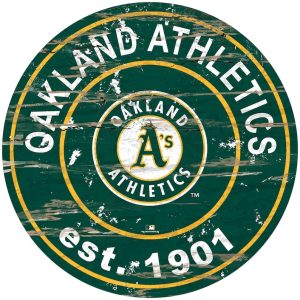 Oakland Athletics Est.1901 Classic Metal Sign Baseball Signs Gift for Fans